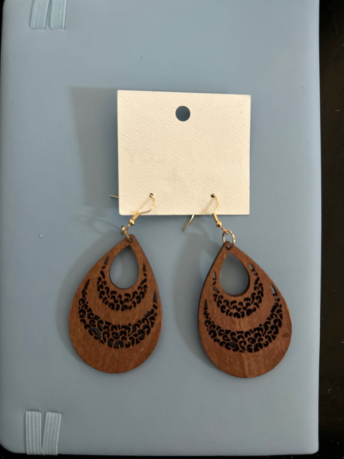 Simple Bohemian Style Wooden Jewelry Trendy Female Earrings