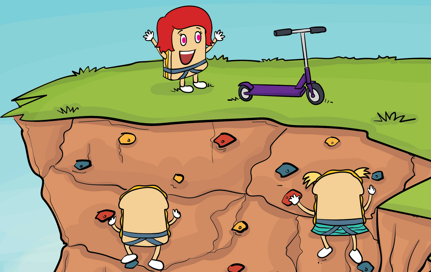 In The Adventures of Susie & Johnny Grilled Cheese: The Magical Underground Adventure
