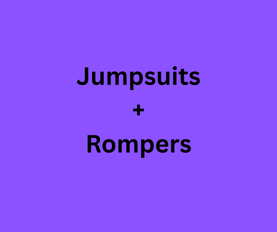 Jumpsuits + Rompers