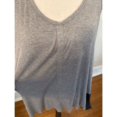 Anthropologie 'Robbi & Nicki' Medium Grey/Black Tank New
