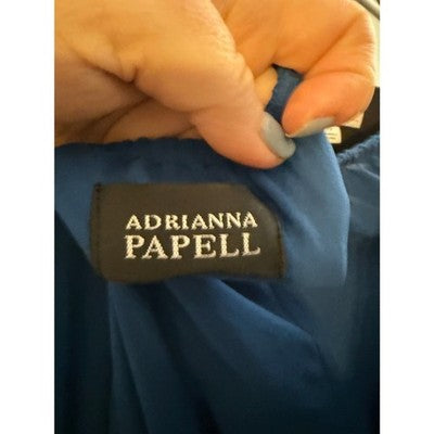 Adrianna Papell Long Sleeve Blue Dress Size M