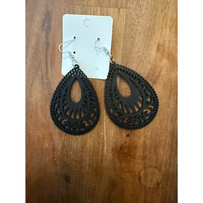 Wooden Earrings (VARIETY of Colors)