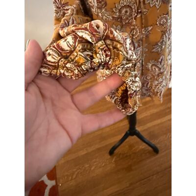 EVEREVE Britta Border Print Blouse NWT Size S