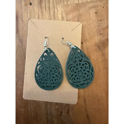 Wooden Earrings (VARIETY of Colors)