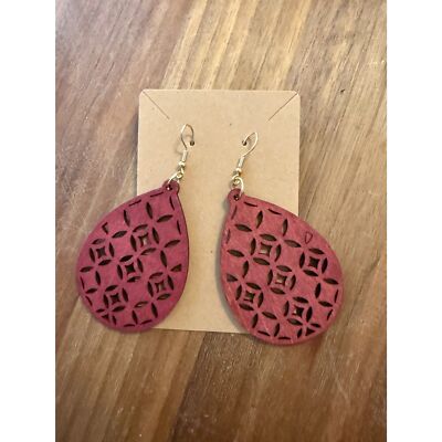 Wooden Earrings (VARIETY of Colors)