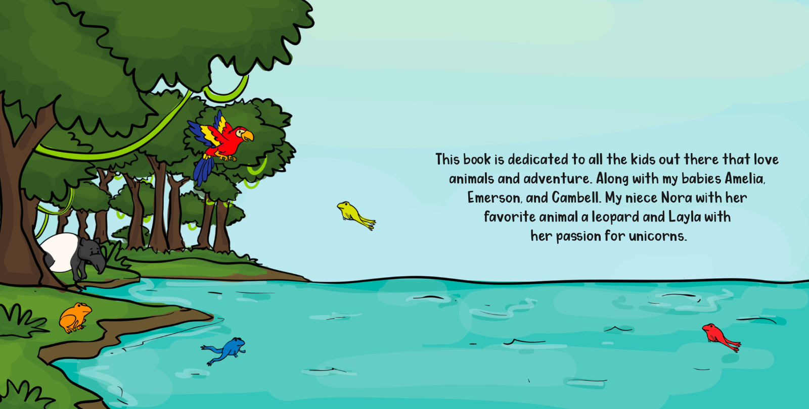 Susie & Johnny Grilled Cheese Take a Ride through the Rainforest; Adventure #3