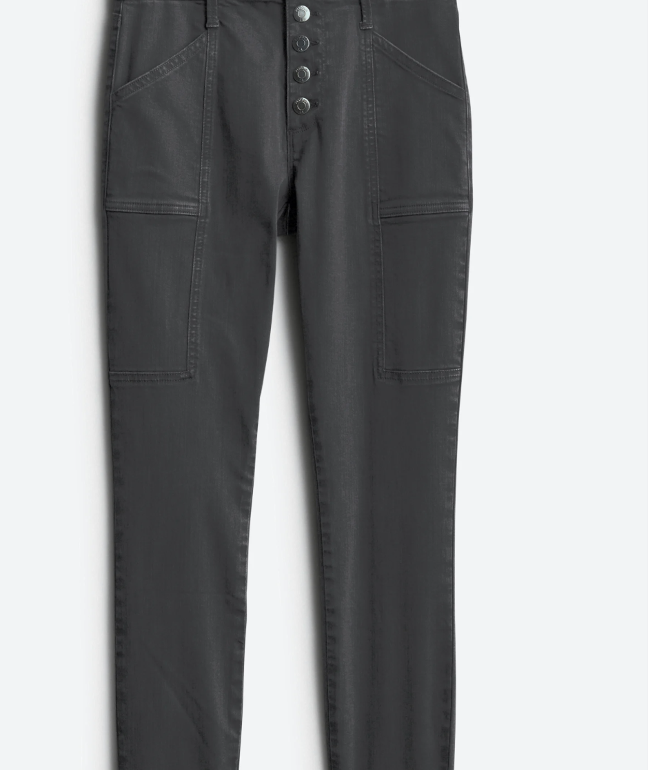 Cosmic Blue Love Hailey Eco Button Front Cargo Pant BRAND NEW size 8