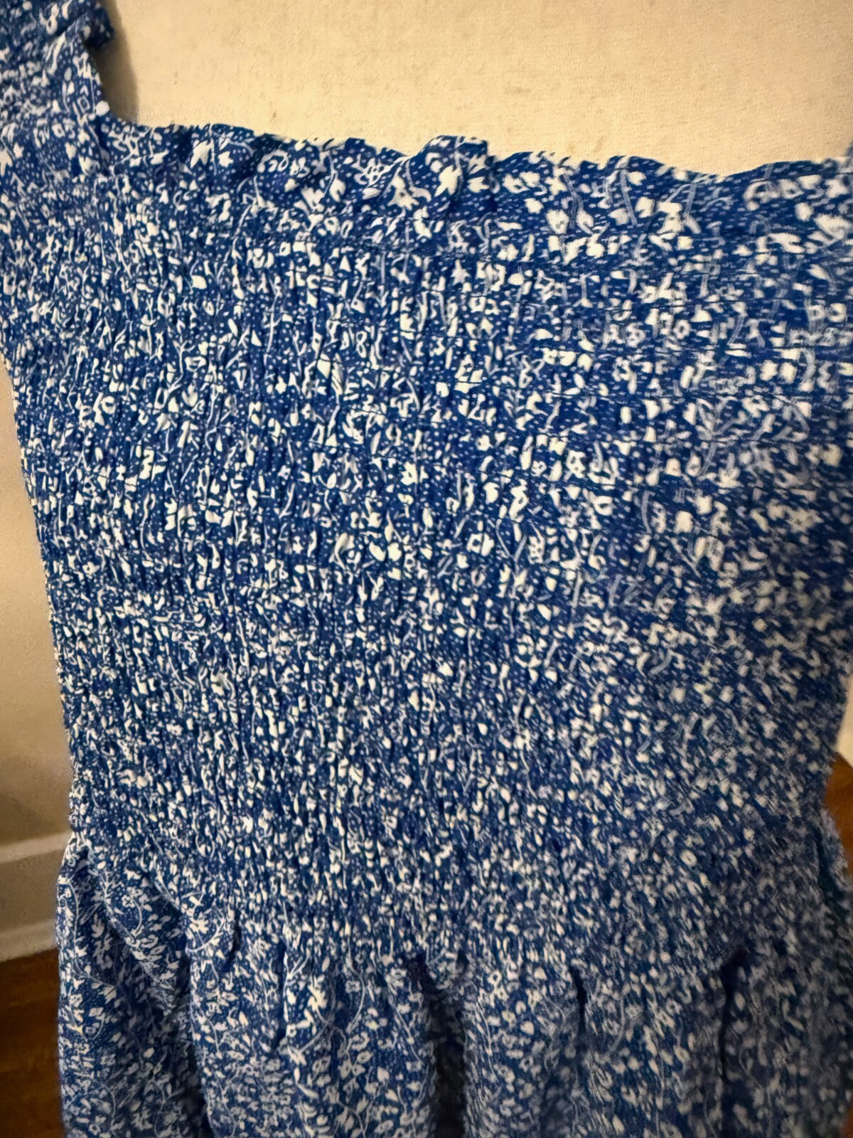 Skies Are Blue womens sleeveless floral blouse size large NWT