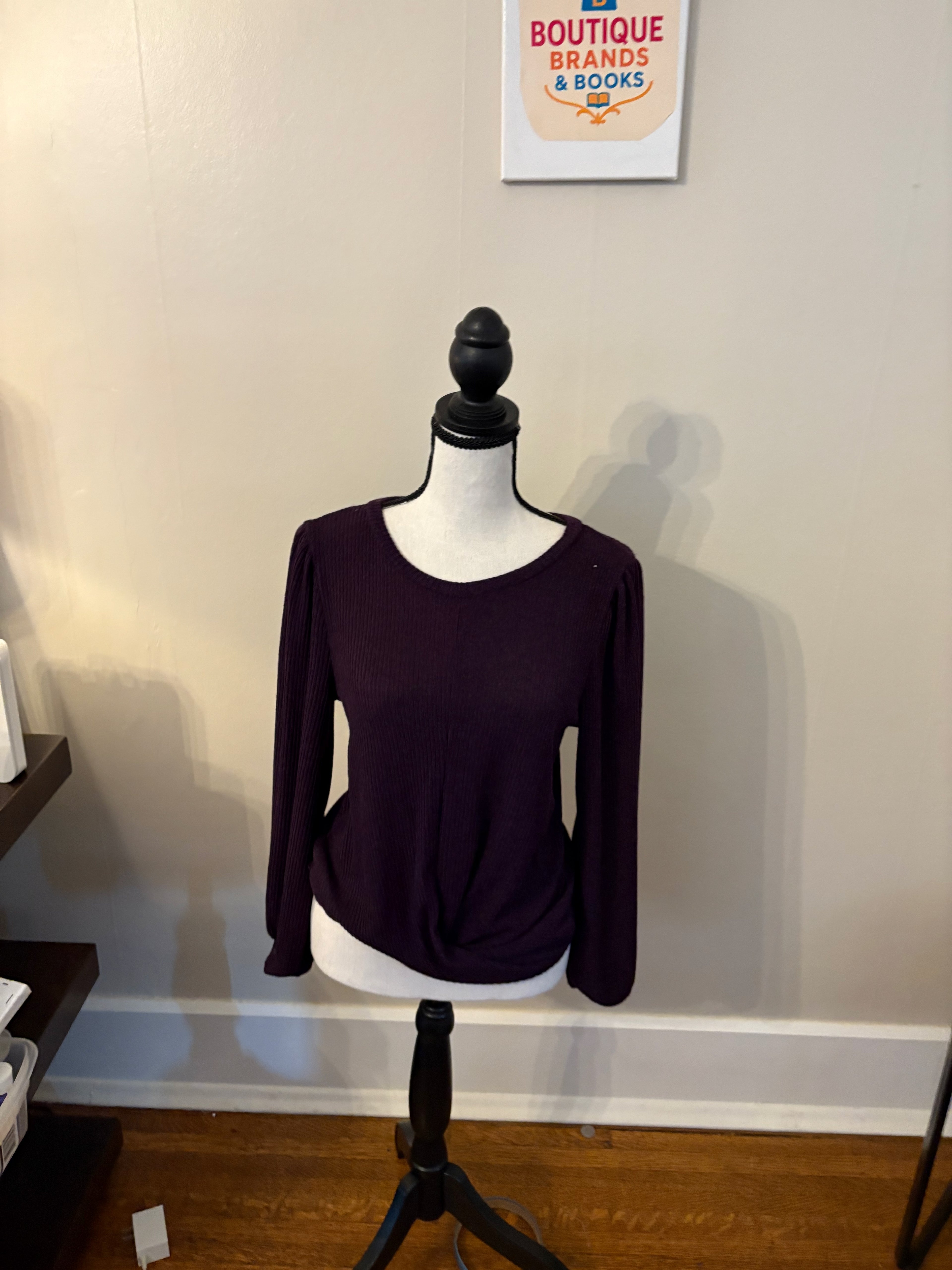 LUSH Purple Sweater Brand New Size M
