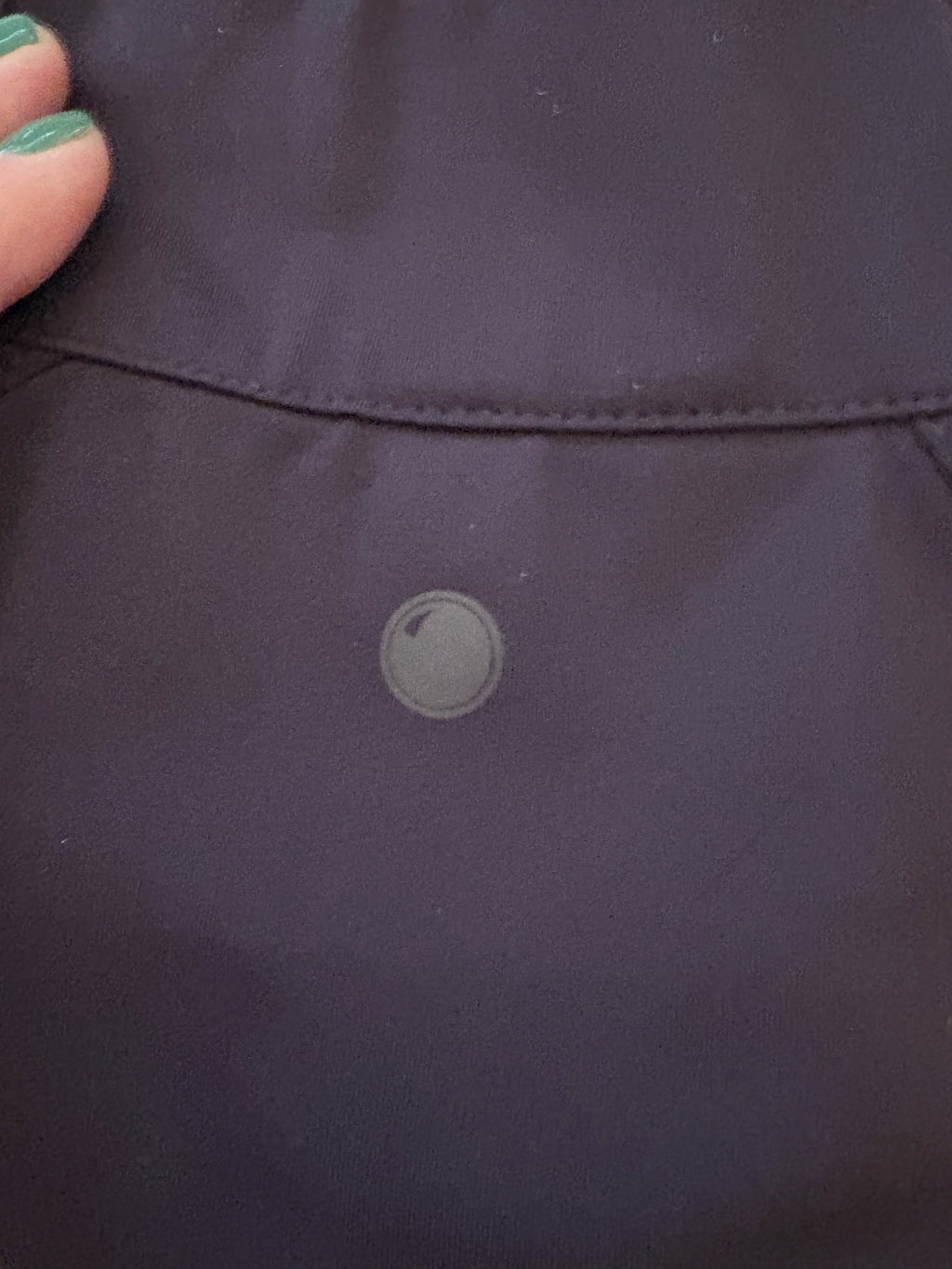 Yogalicious Lux Long Sleeve Athletic Pullover Sweatshirt Purple Size Medium
