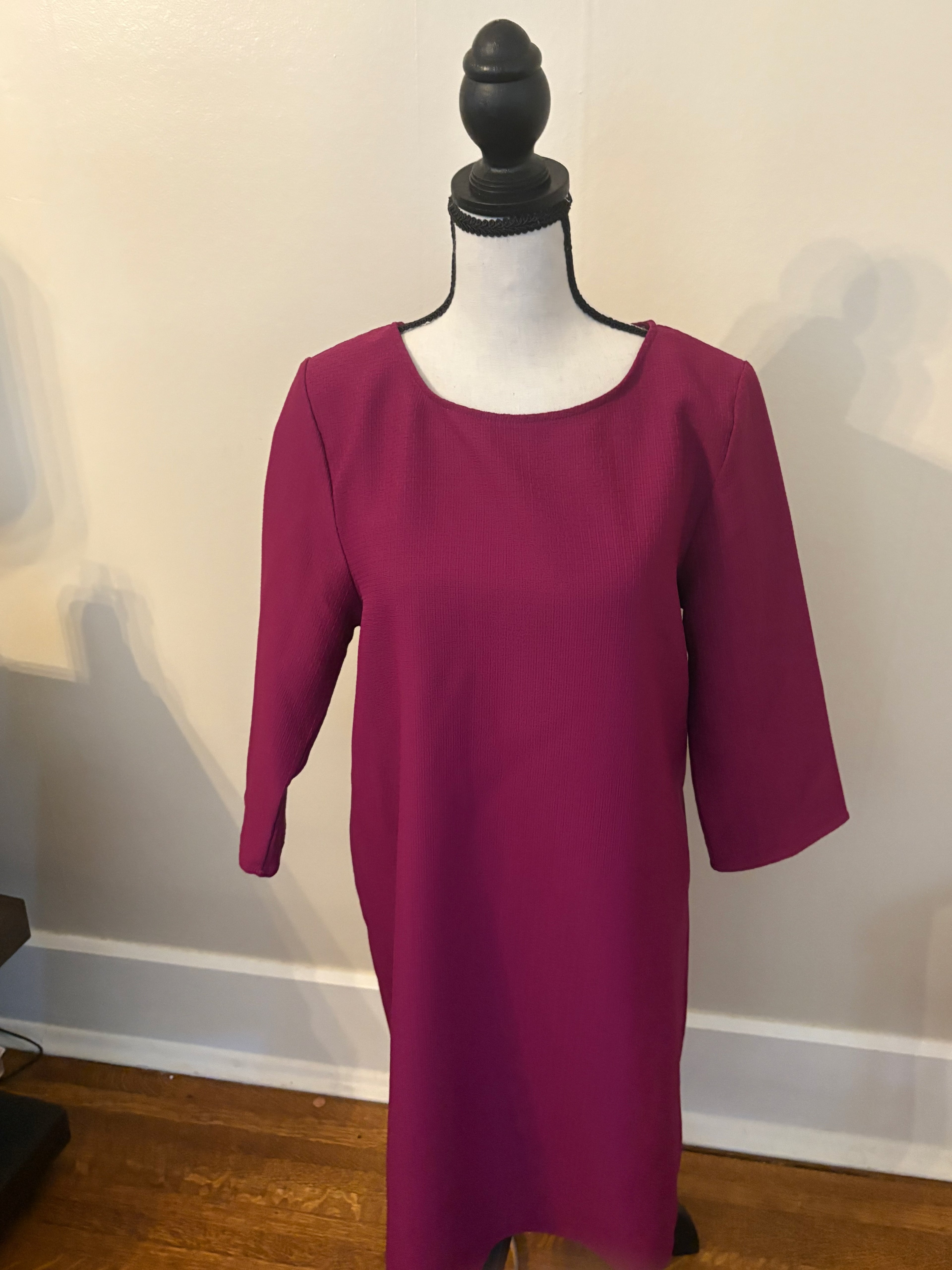 Everly Magenta Dress – Size L