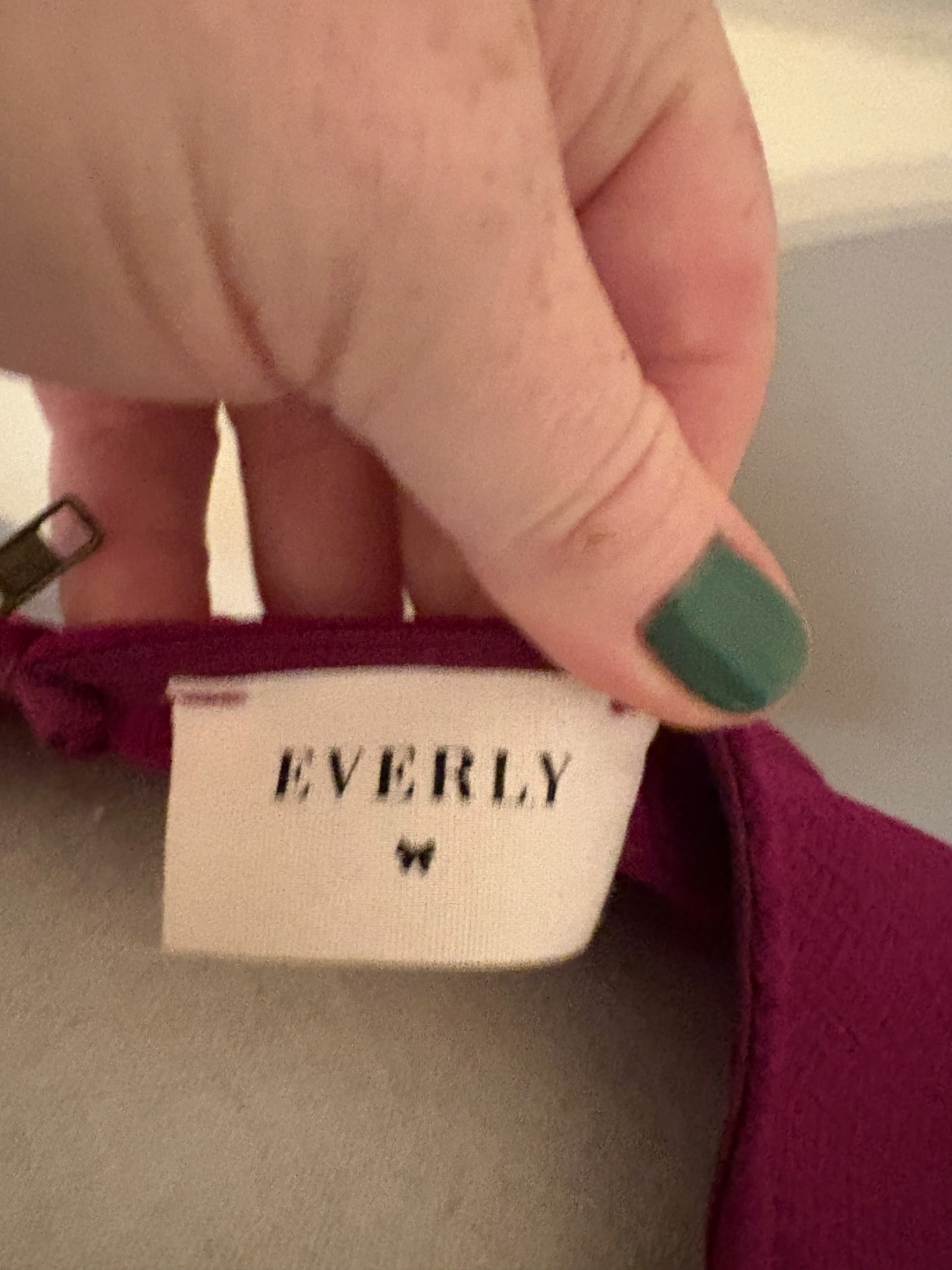 Everly Magenta Dress – Size L