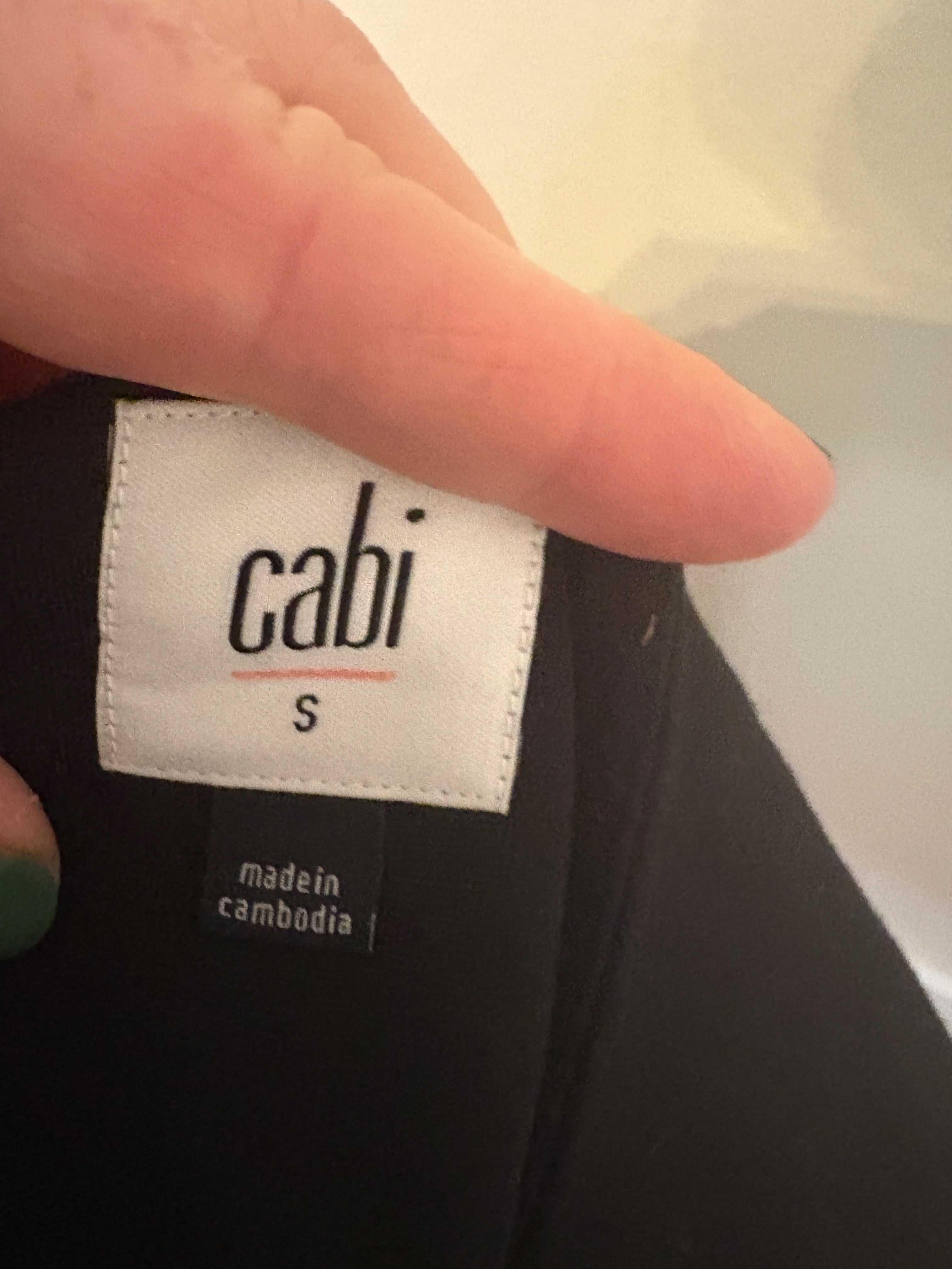 CAbi Crisscross Zip Dress Jacket Size S