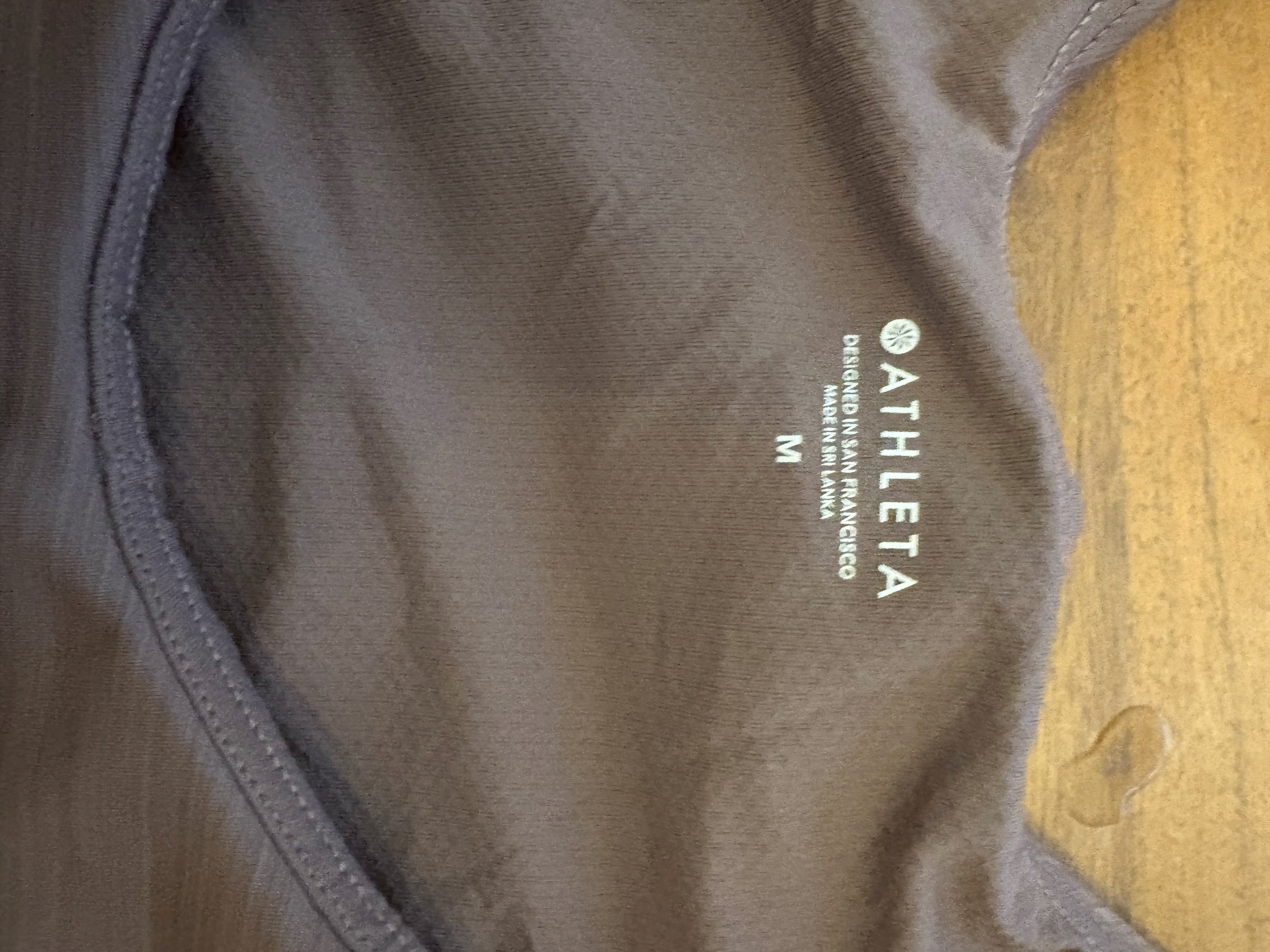 Athleta Brown Racerback Crop Tank Top – Size M