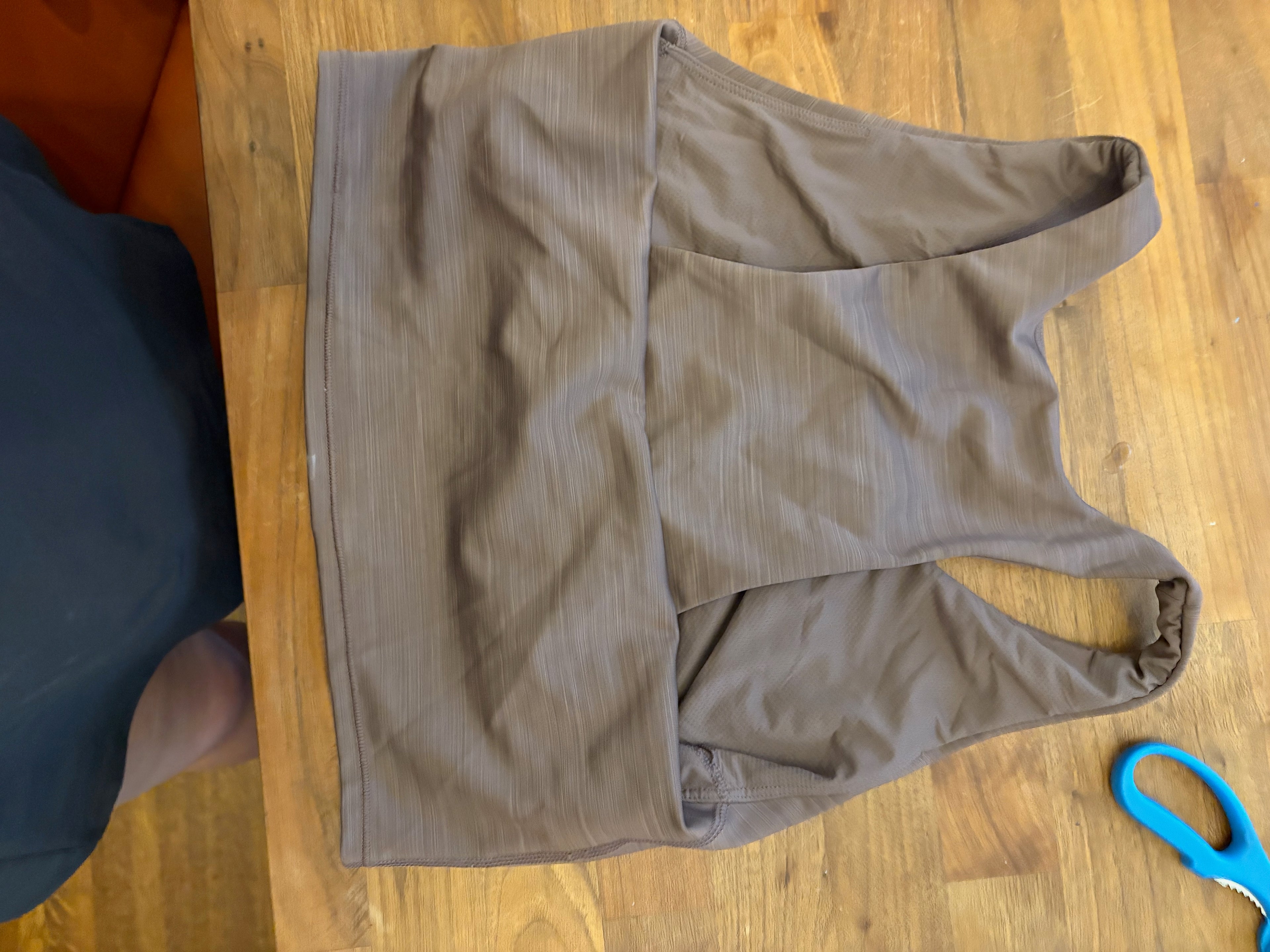 Athleta Brown Racerback Crop Tank Top – Size M