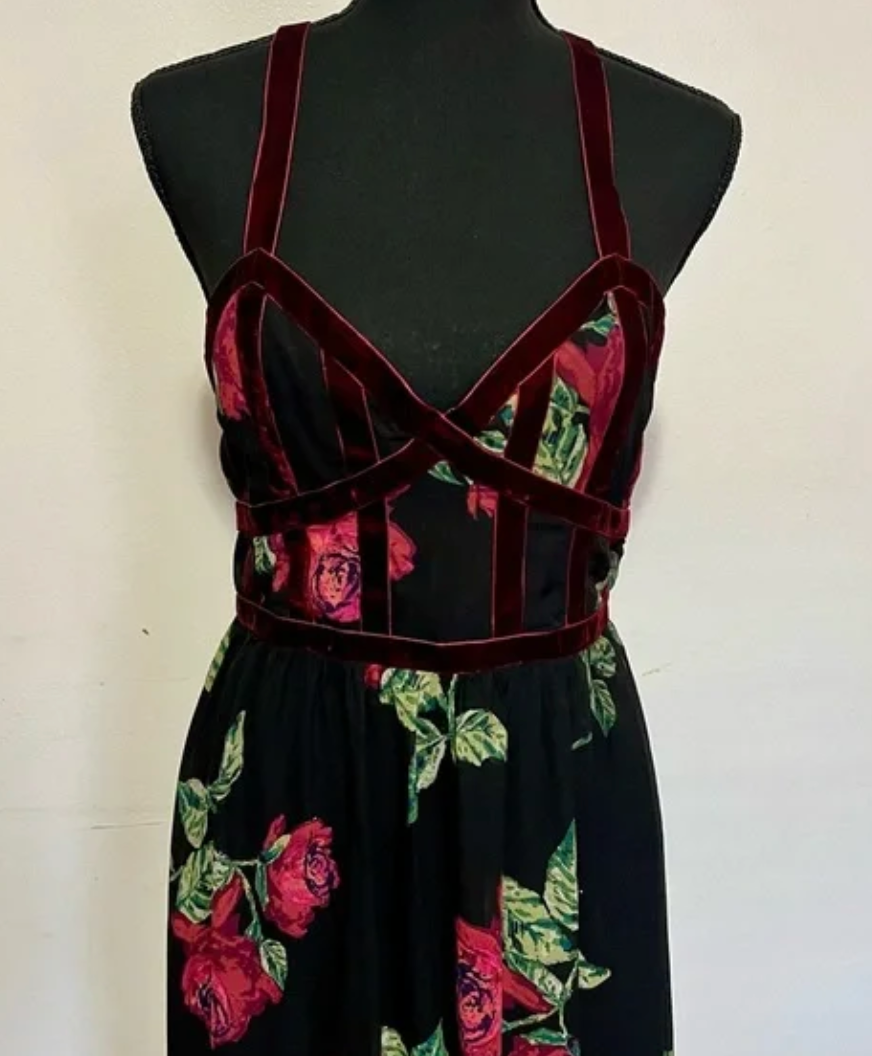 SOLD: Altar’d State Floral Maxi Dress - Size S